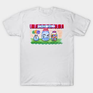 candy unicorn colorful art kids T-Shirt